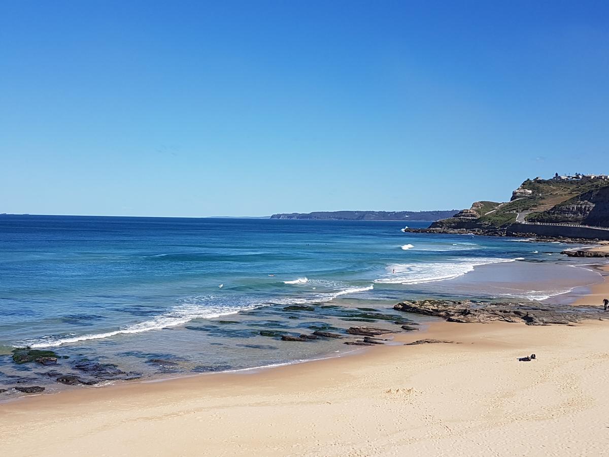 Arena Luxury Beachfront Apartment Newcastle Eksteriør bilde