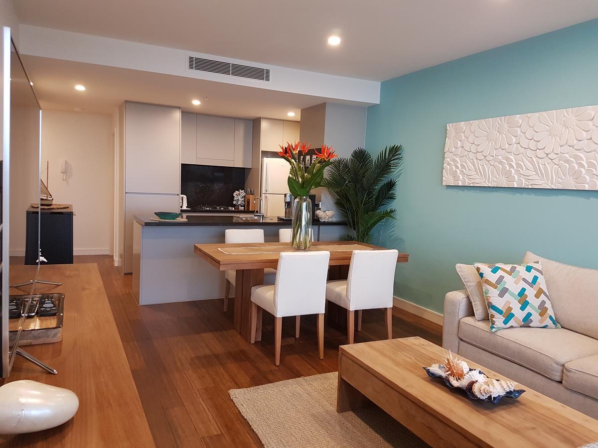 Arena Luxury Beachfront Apartment Newcastle Eksteriør bilde